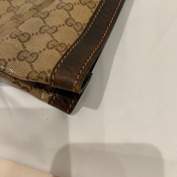 Gucci Brown GG Supreme Handbag Sku#84653 (gently used) - Picture 5 of 12